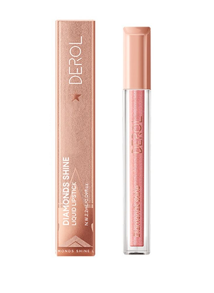 Liquid Lipsticks Diamond High Shine Makeup For Women Velvet Long Lasting Waterproof Highly Pigmented Colour Quick-Drying, Smudge-Proof, Nourishes, Conditions,Ultra Soft Moisturizer