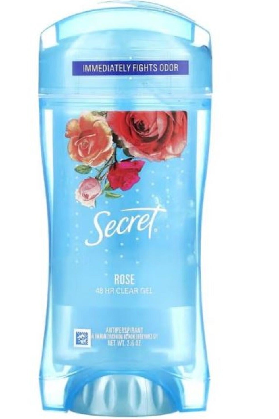 Fresh Antiperspirant Deodorant 48 HR Clear Rose Gel 2.6 OZ