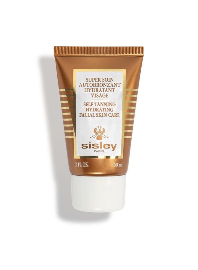 Self Tanning Hydrating Facial Skin Care - 60 mL - Self Tanner Face Lotion - Creates a Natural, Uniform Tan - Suitable for All Skin Tones