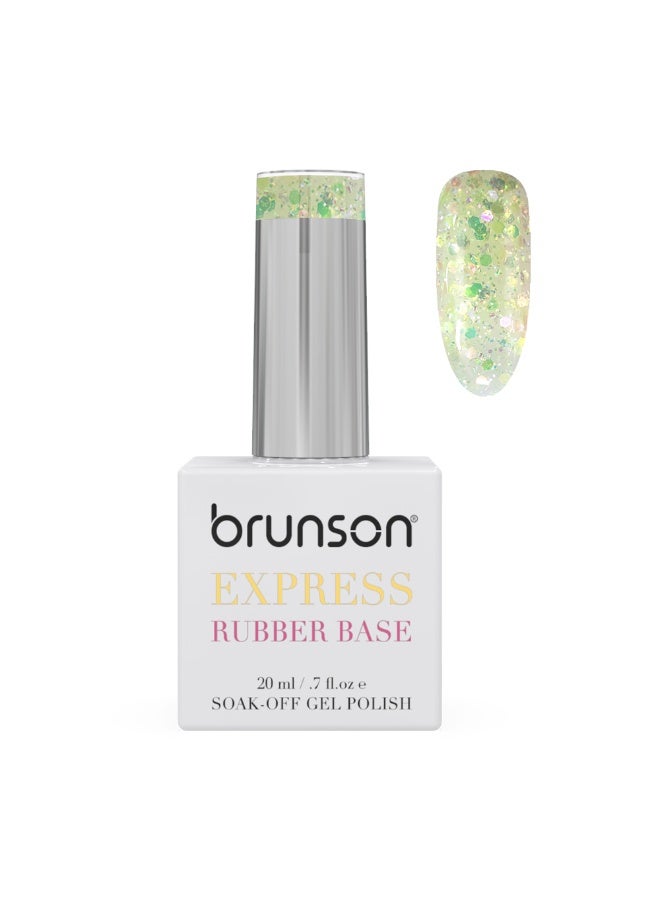 Rubber Base Gel Nail Polish 20Ml - French Rubber Base Coat Long-Lasting, Durable And Chip-Resistant Nail Strengthener Gel Nail Polish Base Coat For Manicure And Pedicure