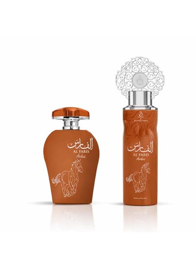 ARABIYATAL FARIS ARABE EDP 100ML+DEO SET