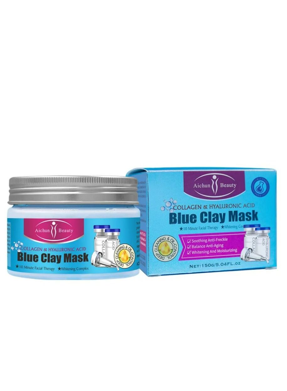 Collagen & Hyaluronic Acid Blue Clay Mask 150g