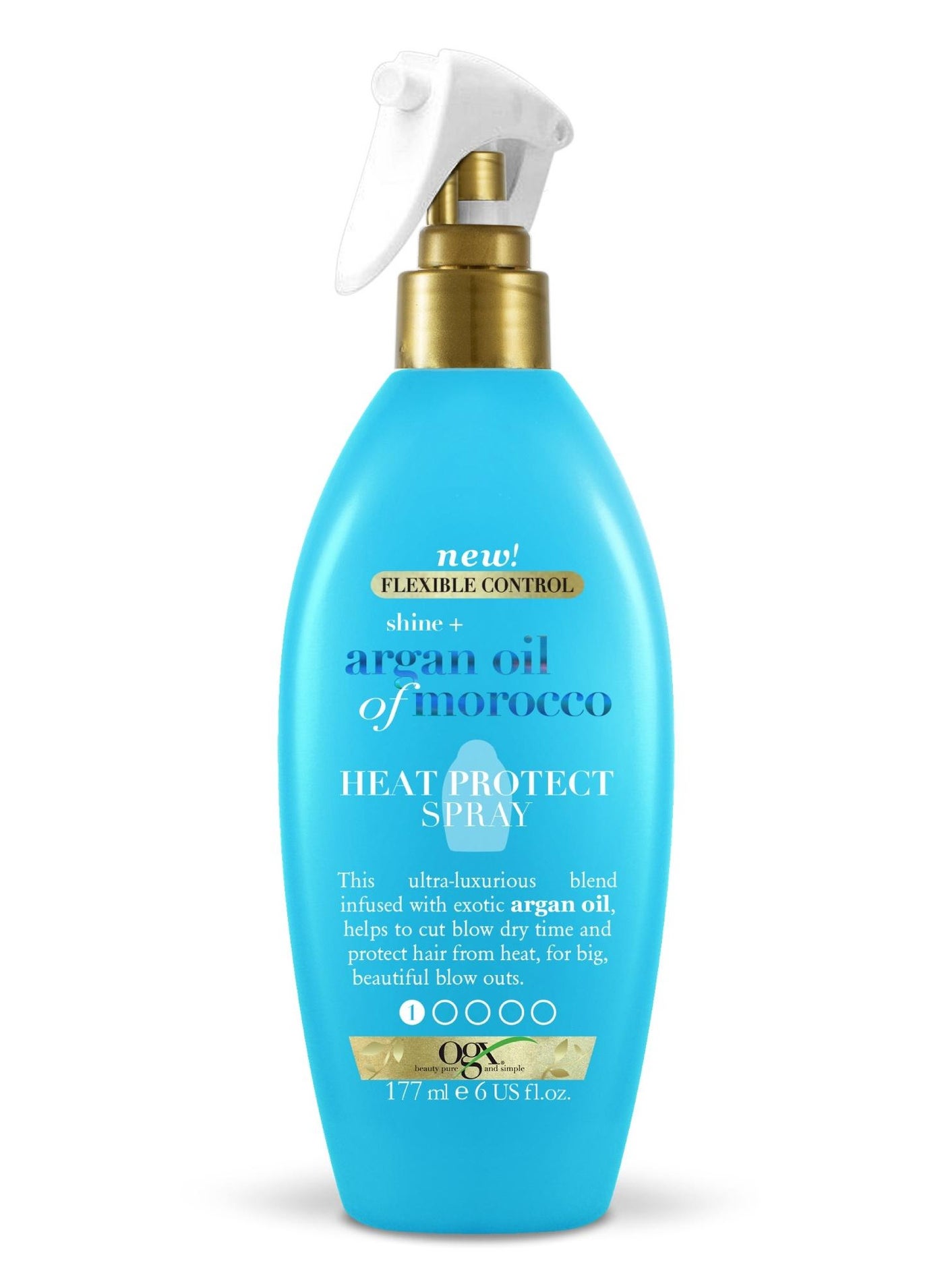 Flexible Control Shine And Argan Oil Of Morocco  Heat Protect  Spray 177ml
