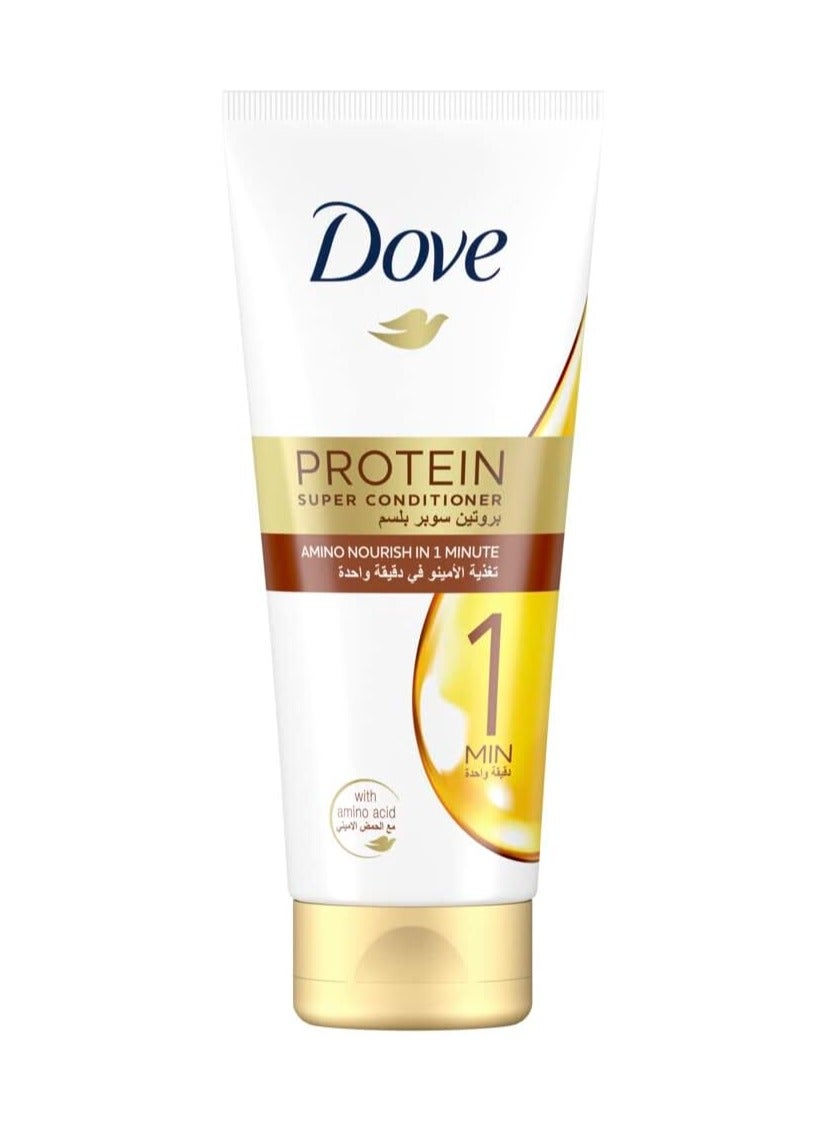 Protein Super Conditioner Smooths Frizzy Dry Hair In Just 1 Minute With Amino Nourish 180ml