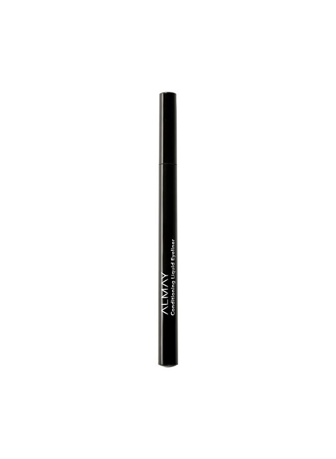 Conditioning Liquid Eyeliner, Longwearing, Waterproof, Hydrating, 10 Black, 0.03 fl oz.