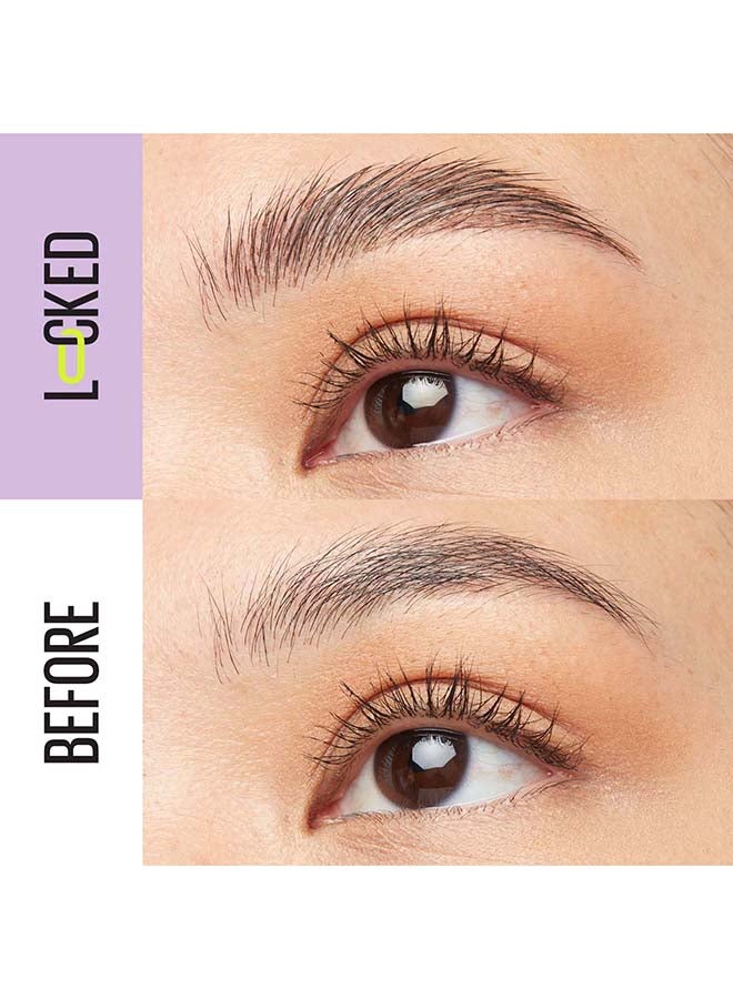 Super Lock Brow Glue Tinted Eyebrow Gel, 24HR Hold Long-Lasting Non-Sticky Waterproof, Flake-Proof, Transfer-Proof - Deep Brown - image 4