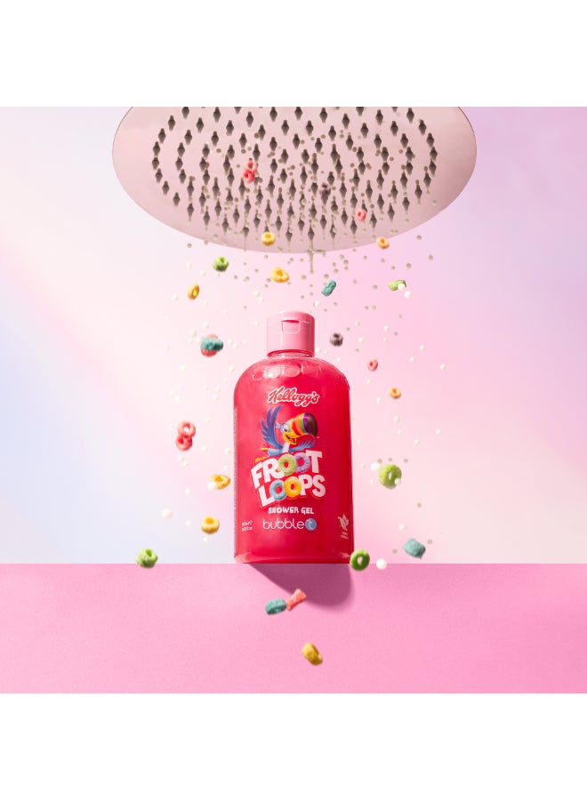 Fruity Fruit Loops Scented Bath & Shower Gel - Lathers Up to Cleanse & Leave Skin Feeling Refreshed with a Playful, Cereal-Inspired Scent (500 ml) - image 2