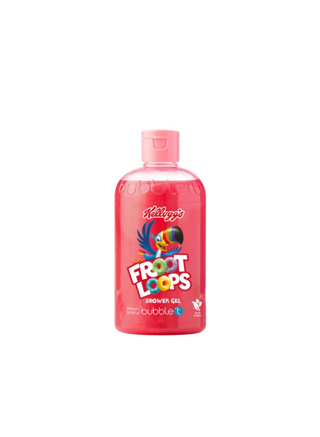 Fruity Fruit Loops Scented Bath & Shower Gel - Lathers Up to Cleanse & Leave Skin Feeling Refreshed with a Playful, Cereal-Inspired Scent (500 ml)