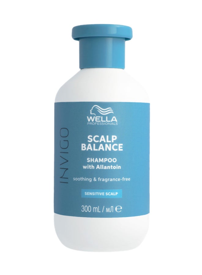 Invigo Scalp Balance Sensitive Shampoo - Fragrance-Free Formula To Soothe And Calm Irritated Scalps With Allantoin (300 Ml)