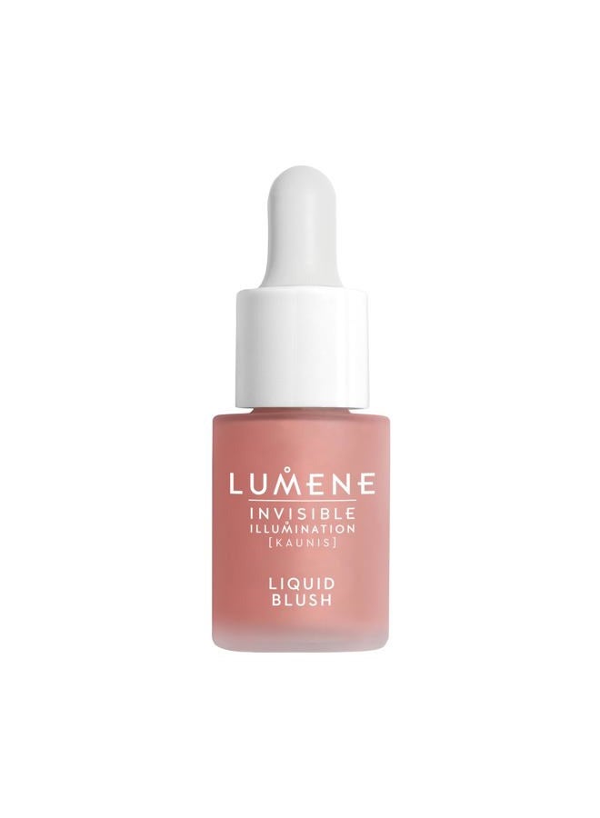 Invisible Illumination Liquid Blush Pink Blossom - Dewy Makeup Cheek Tint with Luminizing Pigments for Hydrated Glowing Skin - Weightless Liquid Blush for Cheeks (0.5 Fl Oz)