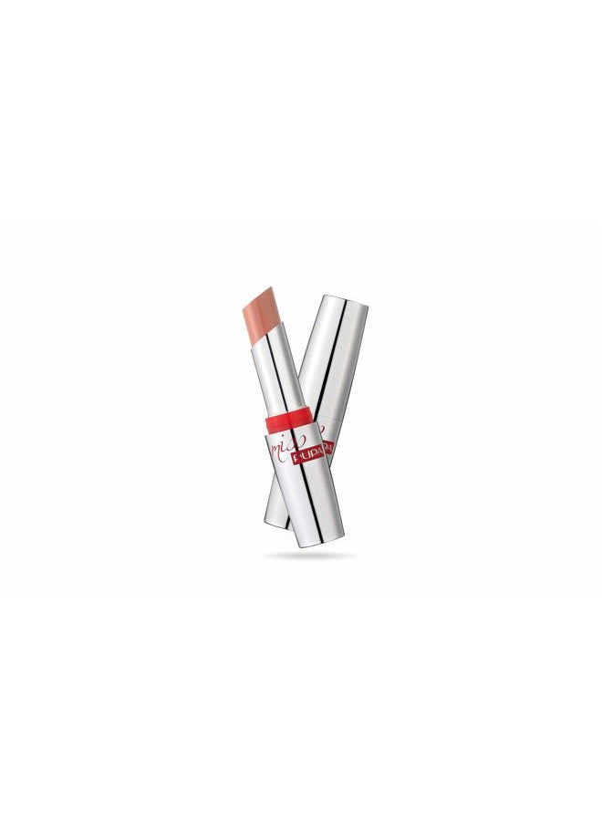 Milano Miss Milano Lipstick - Creamy, Ultra Pigmented Color For Lips - Nourishing Formula - Crystal-Effect Lipstick - Ultimate Boost Of Volume And Hydration - 100 Cream - 0.071 OZ