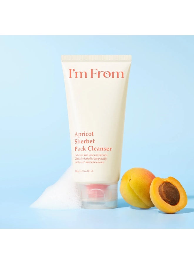 Apricot Sherbet Pack Cleanser 120G - image 2