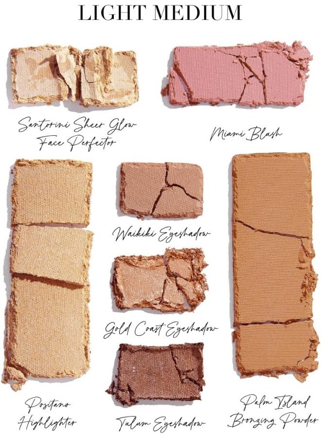 Brazilian Glow Face Palette Light Medium - image 3