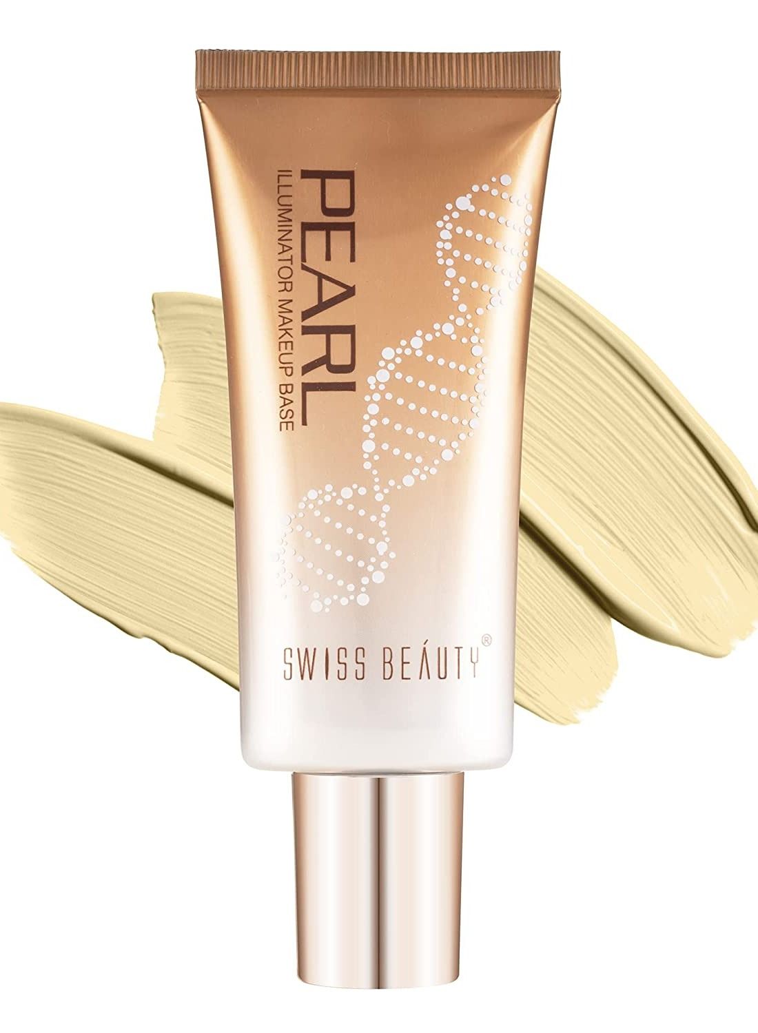 Foundation Pearl Illuminator Liquid Highlighter with radiance finish Waterproof Easily Blendable Illuminator for Face makeup Shade 01 35gm