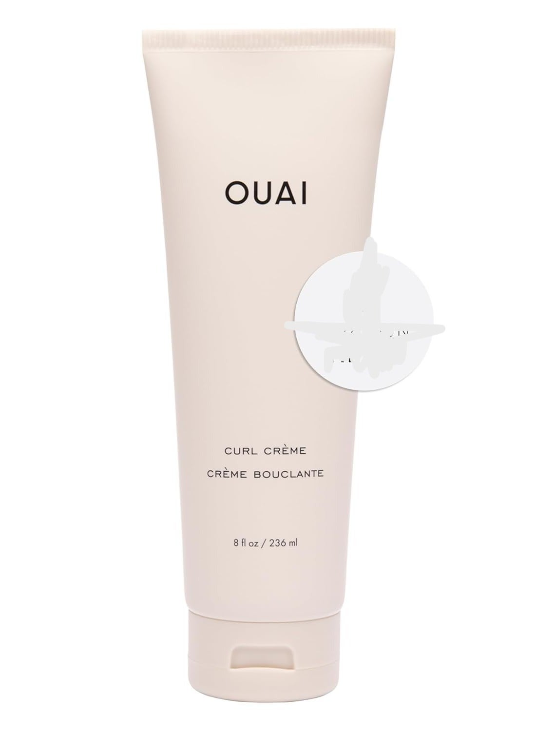 OUAI Curl Cream - Curl Defining Cream with Chia & Linseed Oil - Enhances Definition, Hydration & Shine - Tames Frizz & Protects from Humidity - Silicone-Free Curly Hair Products for Women (8 oz)