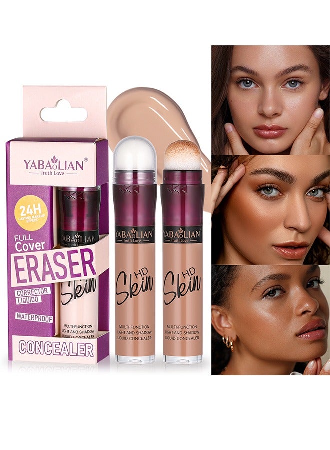 Instant Age Rewind Eraser Dark Circles Treatment Multi-Use Concealer, Natural Eye Concealer, Hydrating and Lightweight for All Day