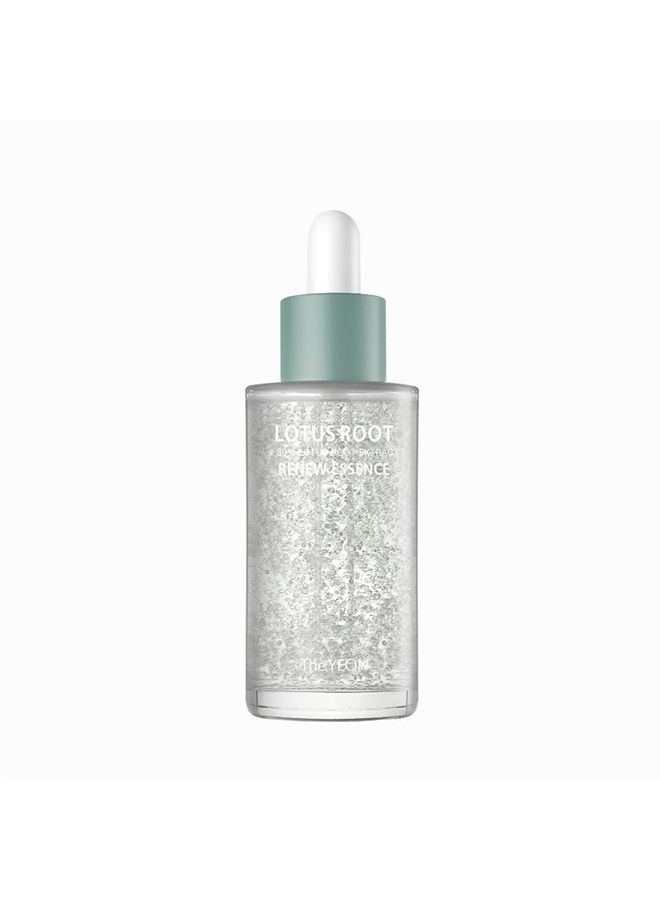 Korean skin care TheYEON Lotus Root Renew Essence (50ml 1.69fl oz) Hyaluronic Acid, Hydrolyzed Collagen,deep moisturizing,