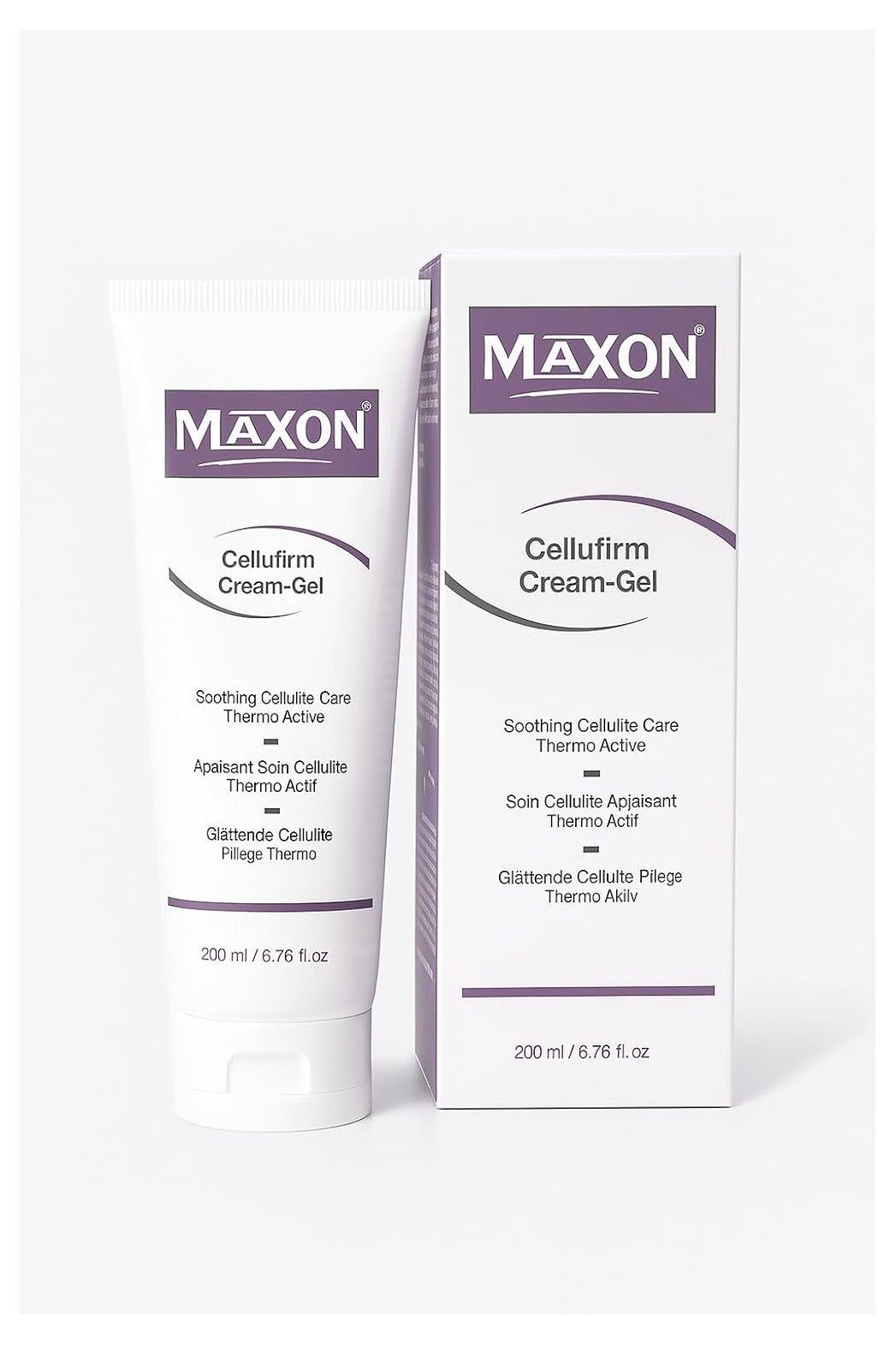 MAX-ON Cellufirm Cream-Gel â Anti-Cellulite & Firming Gel with Thermo Active Formula | Smooths Skin & Reduces Cellulite Appearance â 200ml