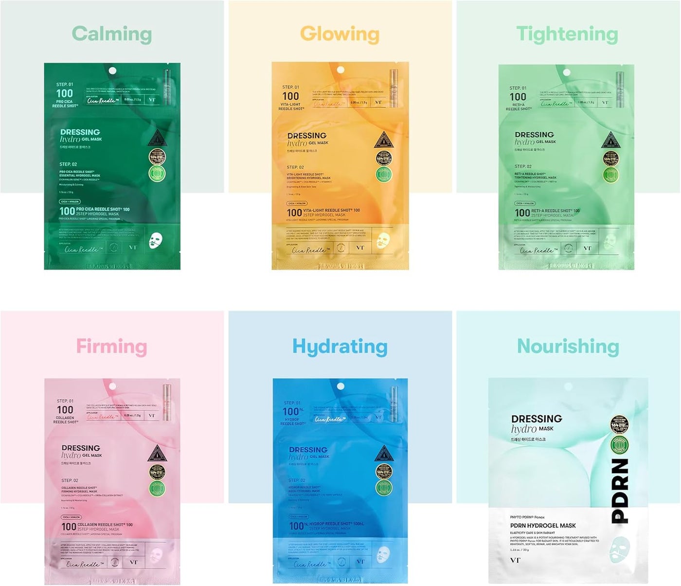 Reti-A Reedle Shot 100 2-Step Hydrogel Mask 4ea | Micro-Needling Retinol Care Mask for Skin Renewal, Firming & Smooth Texture - image 2