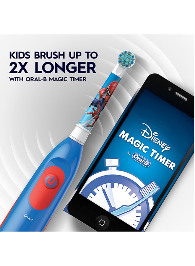 Kids Rechargeable Electric Toothbrush, Marvel Spiderman, 3+ Years, 1 Count - image 5
