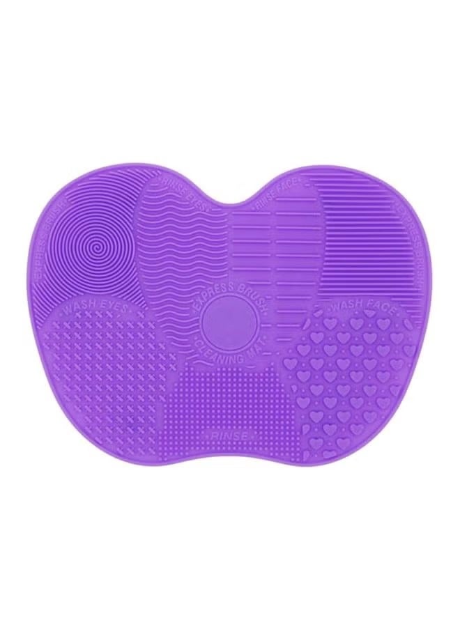 Makeup Brush Cleaner Pad Purple