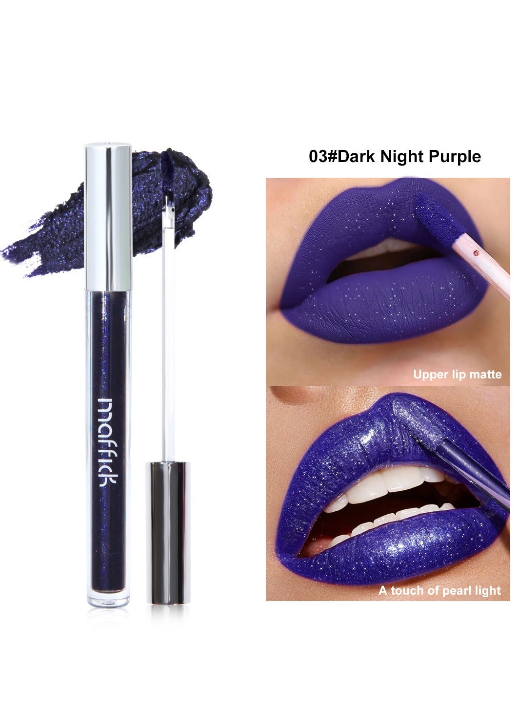 Maffick Lip Glaze Lipstick: Long-lasting, Non-sticking, Waterproof Lip Gloss