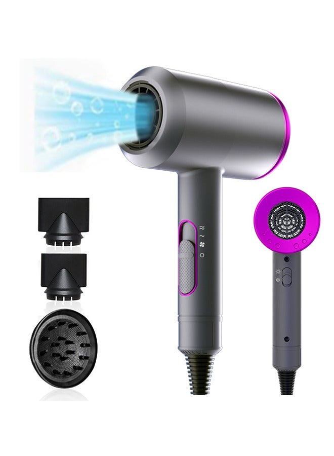 Portable Ionic Hair Dryer, 1800W Professional Blow Dryer