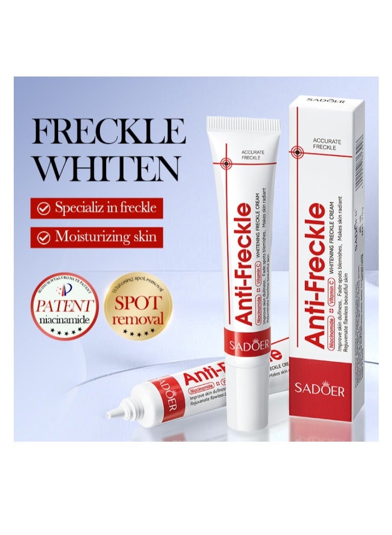 Anti Freckle Cream Spot Removal Moisturizing Skin For Freckle Whitening Cream 20g