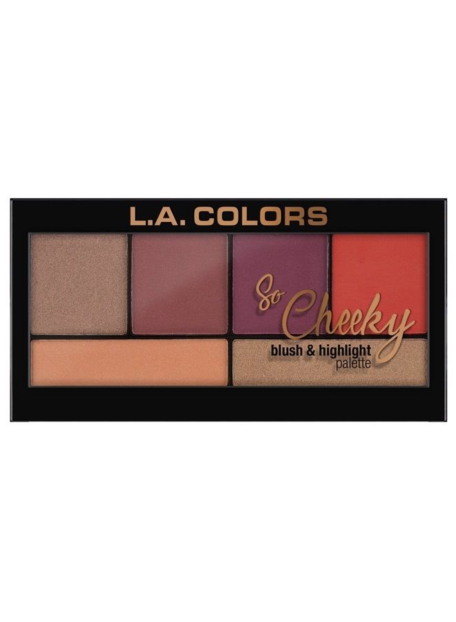 L.A. Colors So Cheeky Blush, Hote and Spicy, 1 Ounce