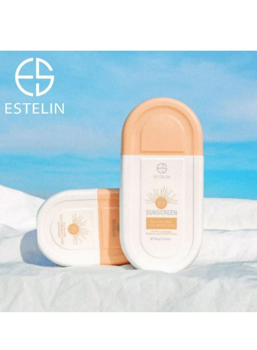 Estelin Multi Defense Tinted Sunscreen SPF 100 PA+++ - 100g