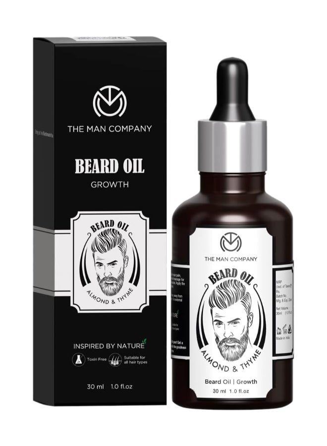 Almond And Thyme Beard Oil 30ml