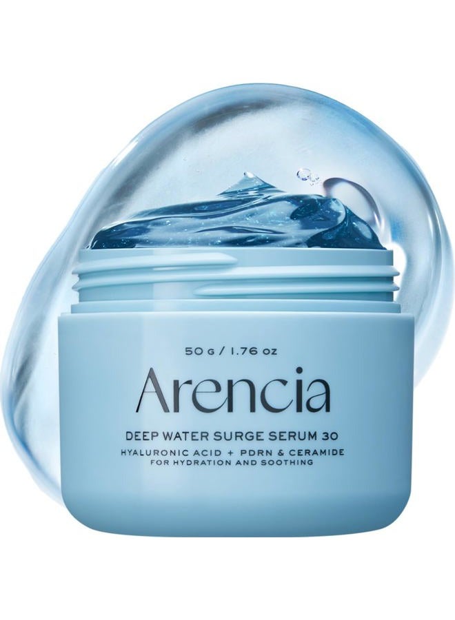 PDRN Intensive Hydration Overnight Serum - Cica PDRN + Hyaluronic Acid + Ceramide, Smooths fine line for plump glass skin, Korean Skincare 50g 1.76 oz