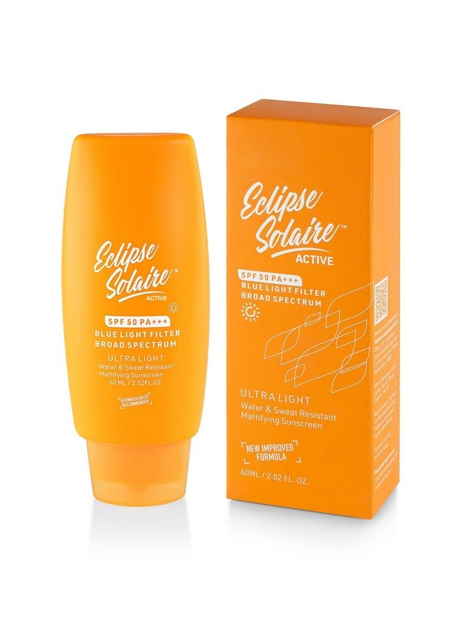 Yuderma Eclipse Solaire Mattifying Sunscreen SPF 50 PA+++, 60ml