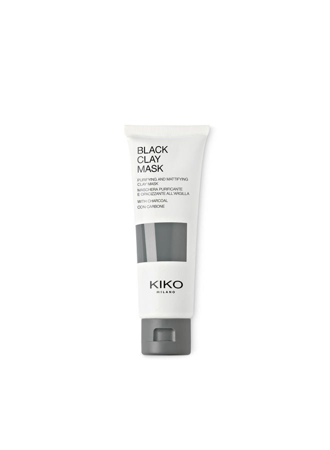 Purifying Matte-Finish Face Mask With Charcoal And Black Clay