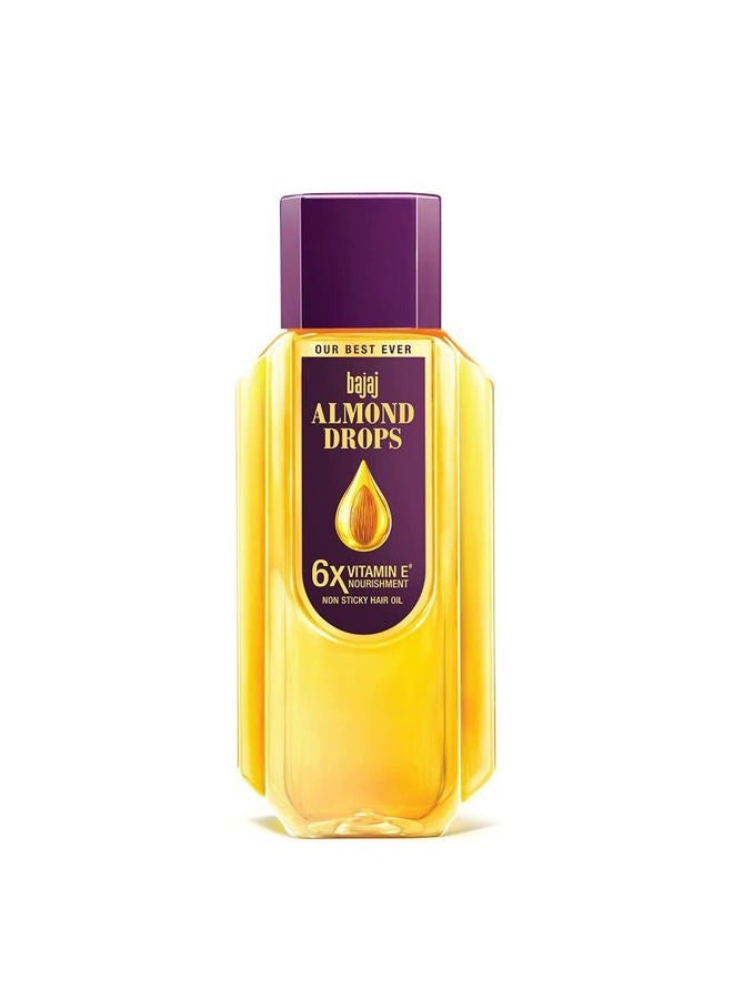 Almond Drops Hair Oil -500ml(16.91 Floz.) by Subhlaxmi Grocers