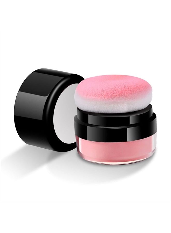 Loose Powder Blush Air Cushion Blush Natural Blusher Bright Shimmer Face Blush for Cheek Highly Pigmented Blush Makeup Easy to Blend Makeup Blushin, All Day Wear(01#)