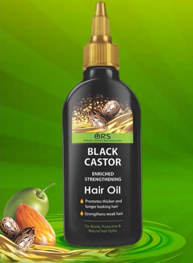 Enriched  Strengthening Hair Oil BLACK CASTOR 100 ML