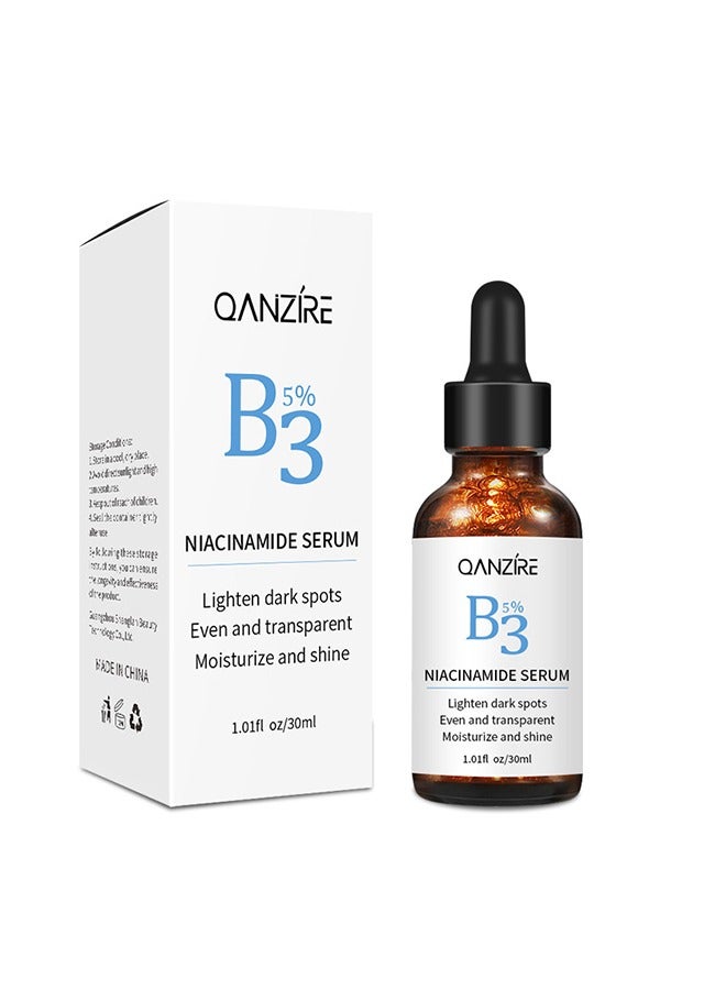 5% B3 Niacinamide Serum- Niacinamide Face Serum for Women & Men, Skin Brightening Serum Face Care, Anti Aging Serum for Face, Dark Spot Remover Serum, Hydrating Serum, Even Skin Tone 30ml