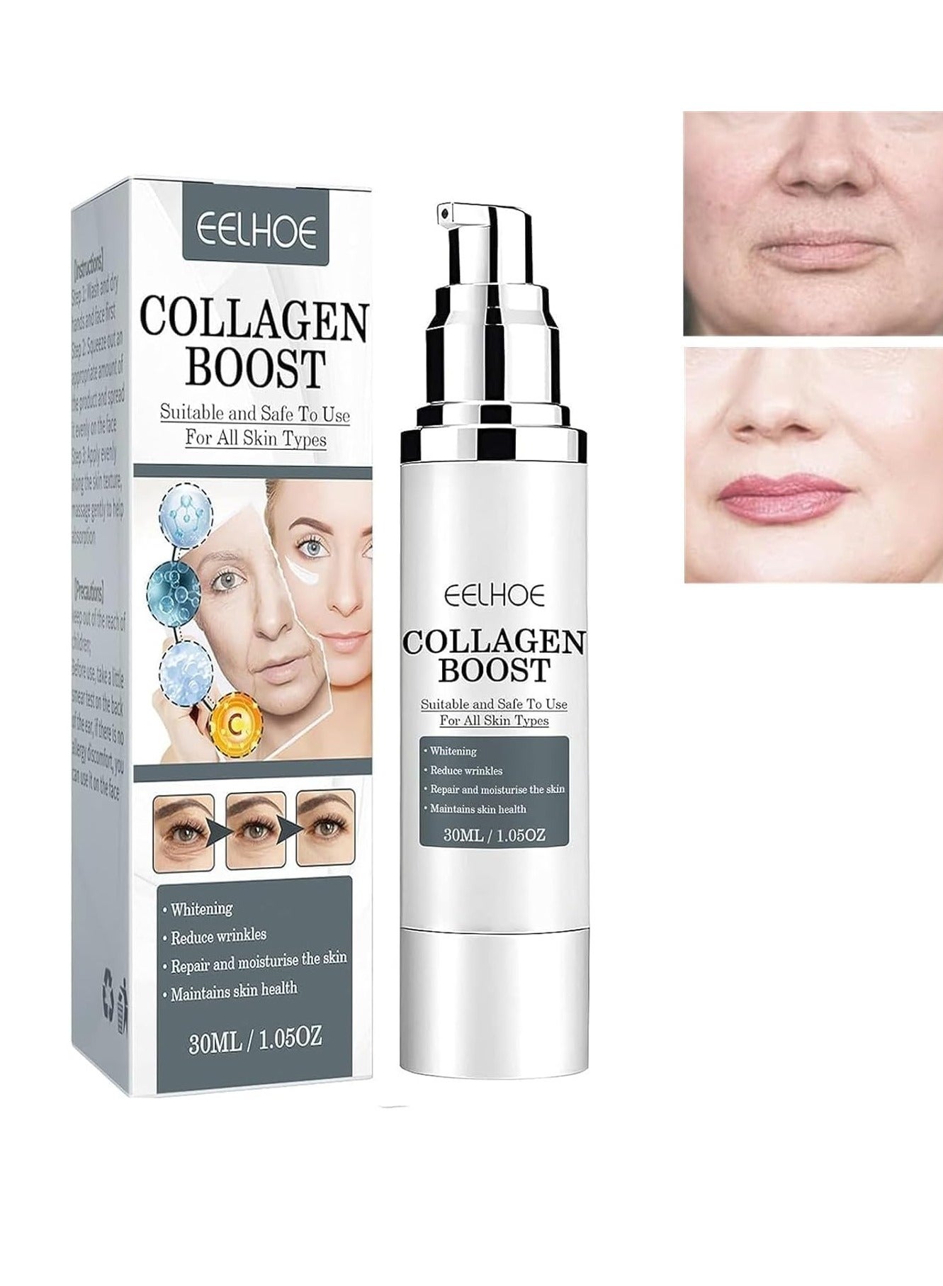 Collagen Infusion Serum Resilience Serum for Timeless Beauty Age-Defying Elegance Ageless Transformation Boost Serum