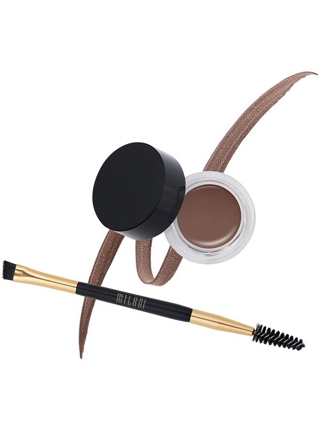 Stay Put Brow Color - Dark Brown (0.09 Ounce) Vegan, Cruelty-Free Eyebrow Color that Fills and Shapes Brows…