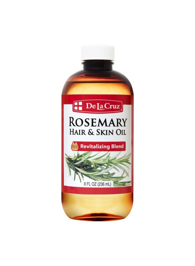 Rosemary Oil Blend Moisturizer with Castor, Avocado and Olive Oil - Topical Use Only 8 FL. OZ. (236 mL)