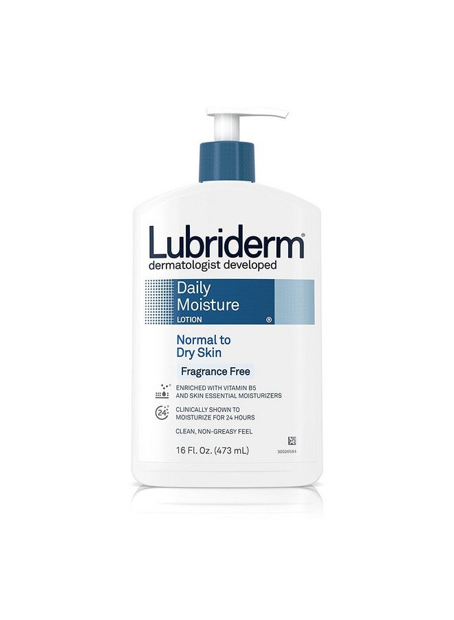 Daily Moisture Lotion Fragrance Free 16 Oz (Pack Of 5)