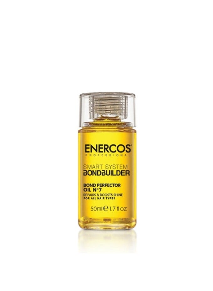 Enercos Bond Builder Hair Perfector Oil No.7 – 50ml Repair & Shine Booster for All Hair Types | Damage Recovery, Color Protection & Regenerative Treatment