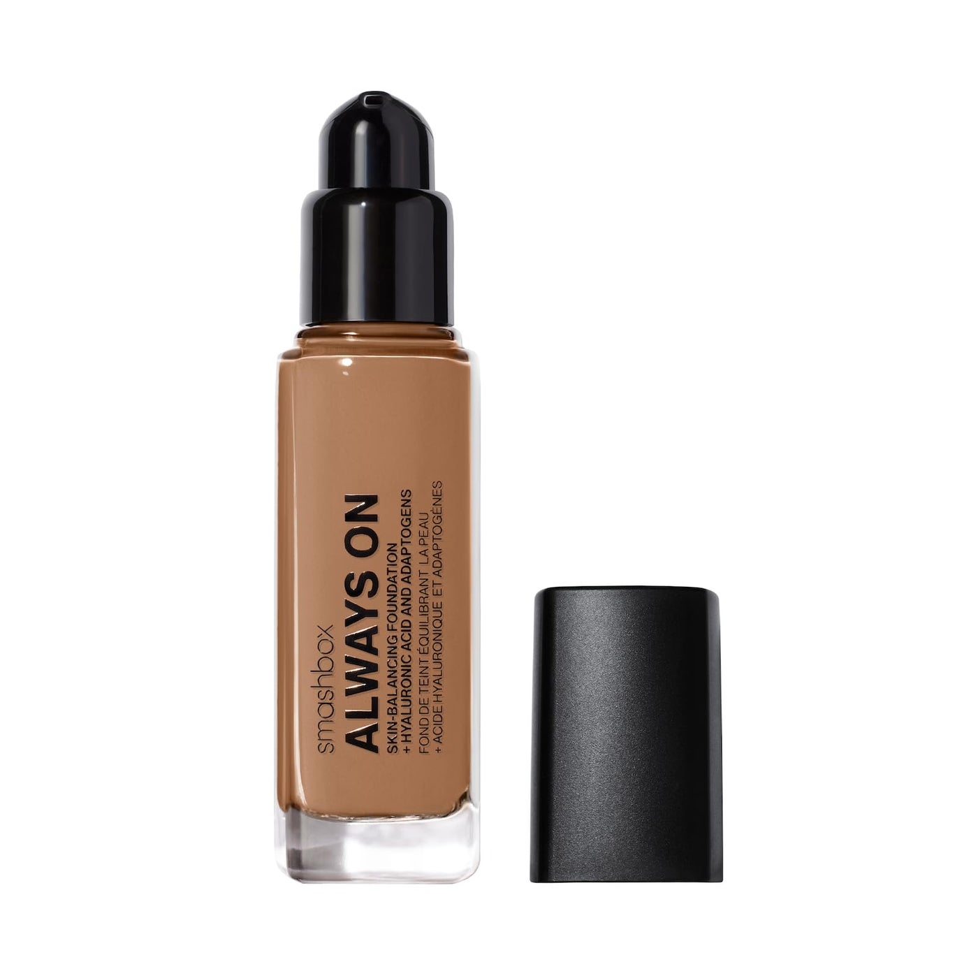 Smashbox Always On Skin-Balancing Foundation | Medium-To-Full Coverage Foundation | Hyaluronic Acid with a Natural-Looking, Second-Skin Finish, 1 Fl Oz, M20N