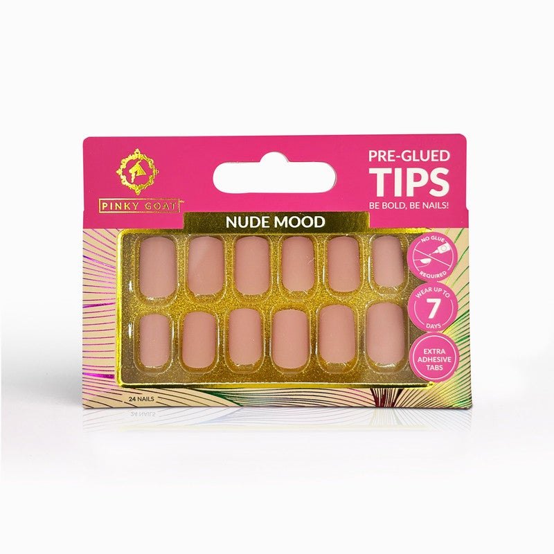 Pre-Glued Tips Ivory French
