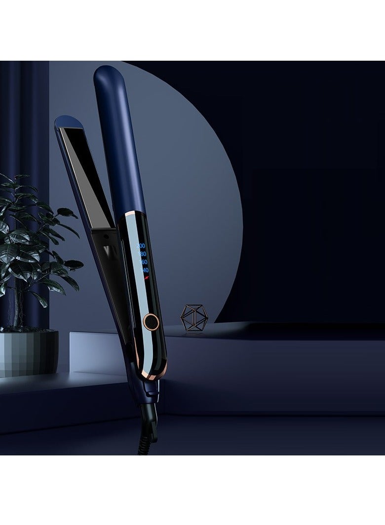 24 Year New Ceramic Hair Straightener 2 in 1 Hair Straighteners and Curlers with Ceramic Coating for Smooth Glide Lasting Results for Curl Wave Straighten Hair