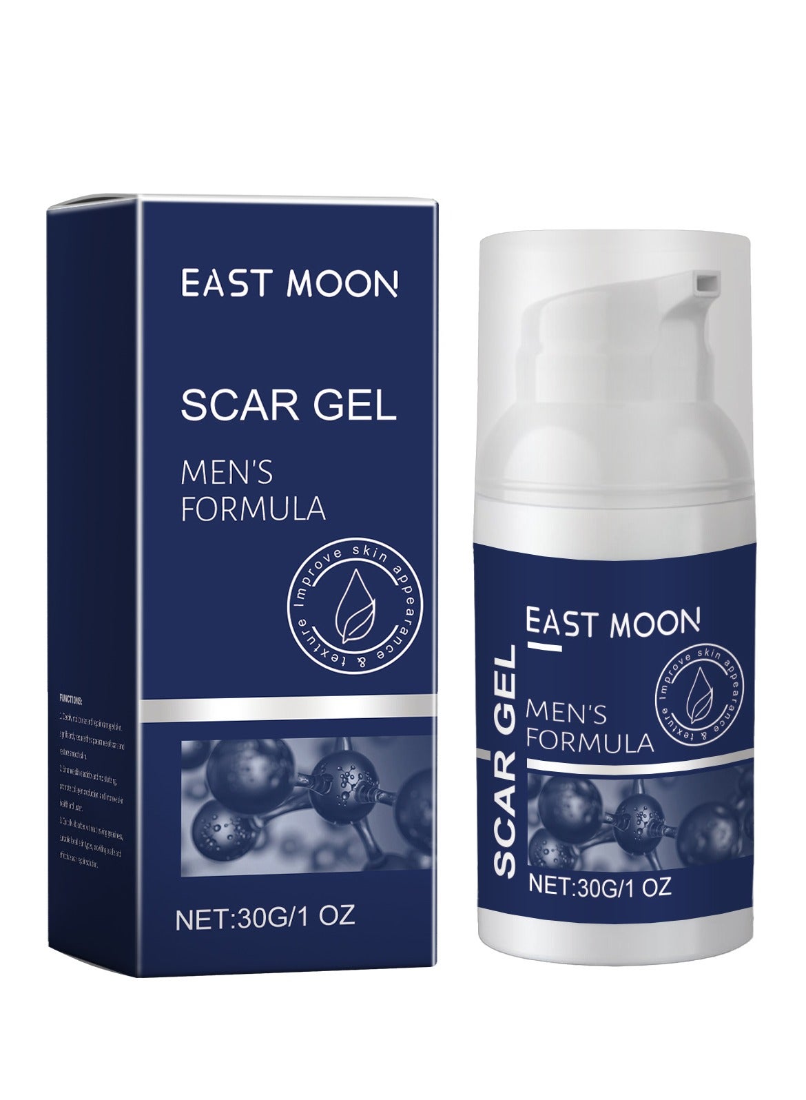 Silicone Scar Gel 30g ,Scar Removal,Scar Treatment, Scar Removal Cream for C-Section, Stretch Marks, Acne, Surgery, Effective for Both Old and New Scars
