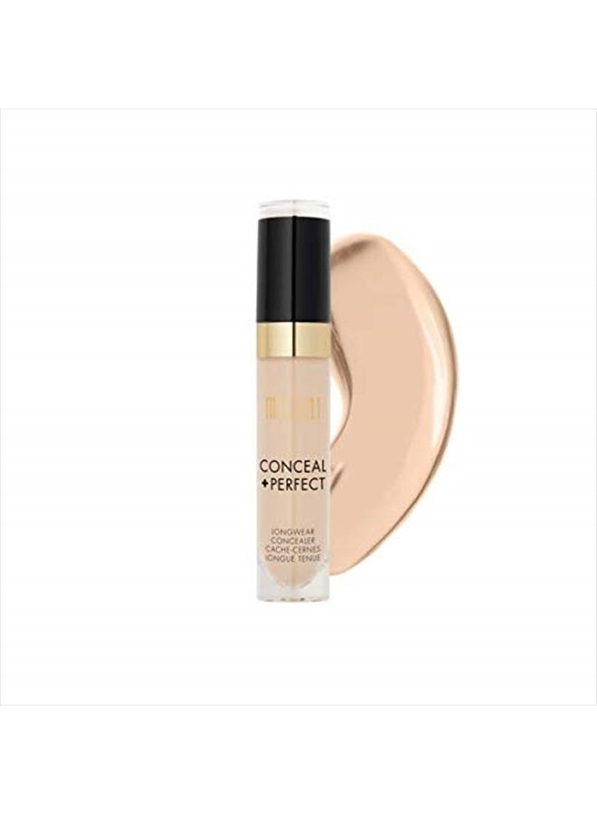 Conceal + Perfect Longwear Concealer - Light Nude (0.17 Fl. Oz.) Vegan, Cruelty-Free Liquid Concealer - Cover Dark Circles, Blemishes & Skin Imperfections for Long-Lasting Wear