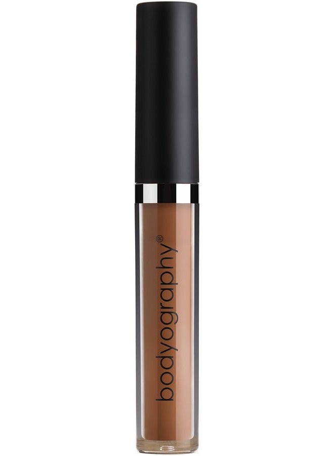 Skin Slip Full Coverage Concealer - Flexible Comfort, Flawless Finish - Lightweight for all Day Wear Skin Hydration - Infused Vitamin E and Glycerin (Warm Deep)