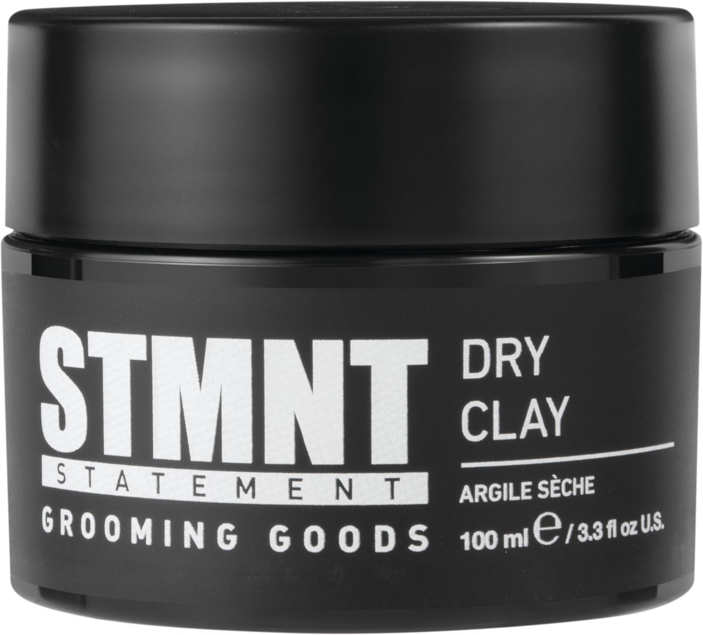 STMNT Grooming Goods Dry Clay, 3.38 oz | Extra Matte Finish | Super Strong Control | Easy to Wash Out